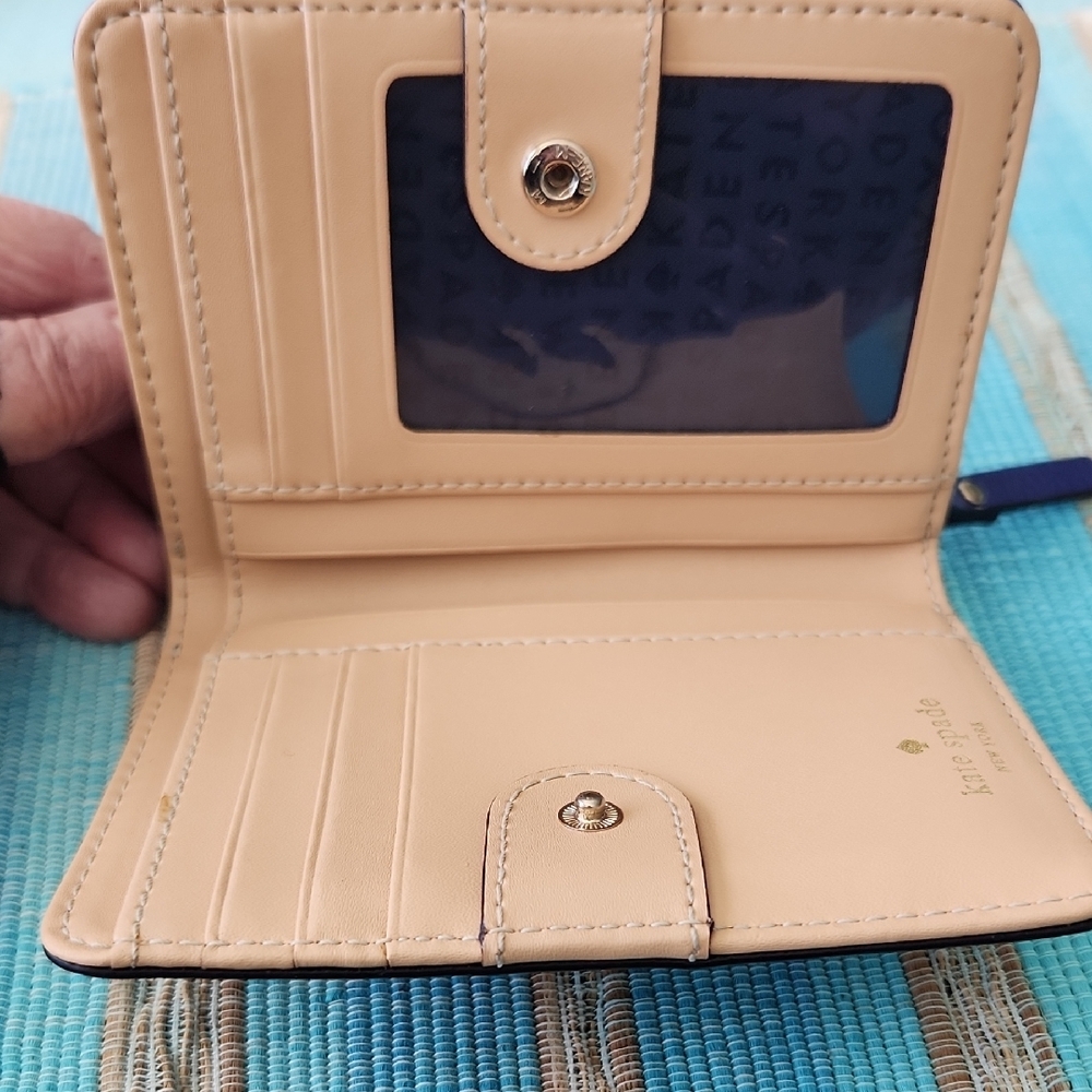 Kate Spade Blue Wallet - Picture 2 of 4